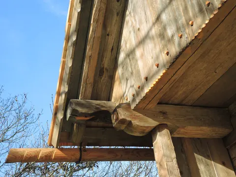 Der Troadkasten im Sommer
