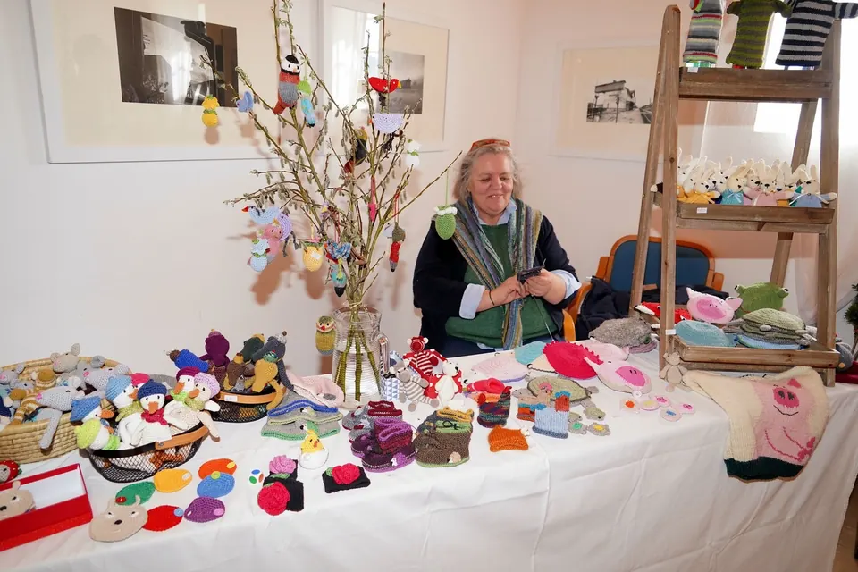 Marktstand in der Stube