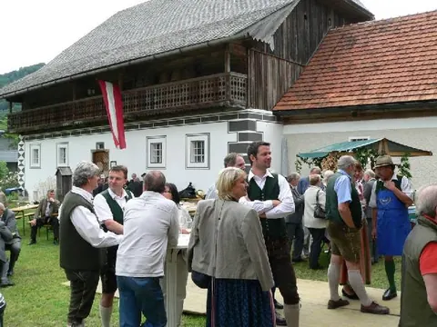 Fest vor dem Stadl